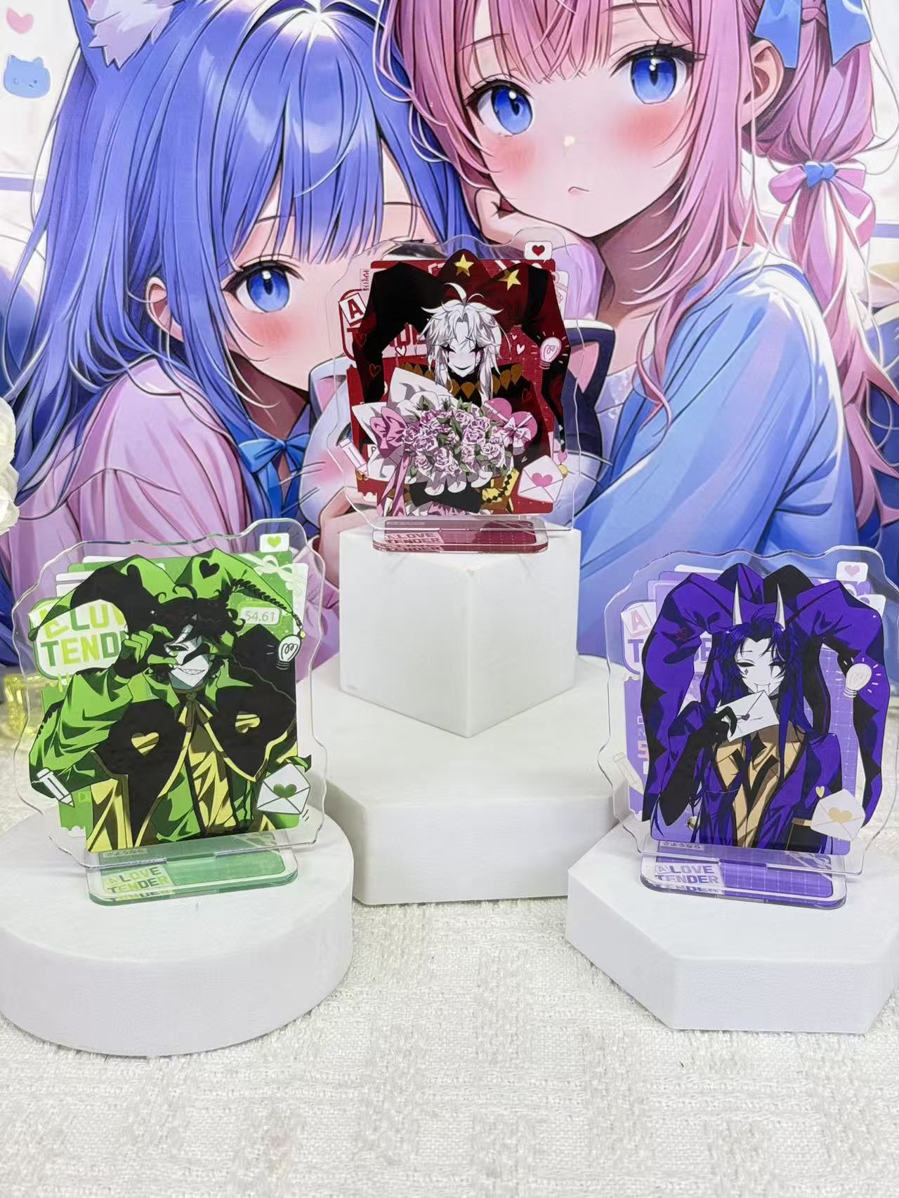 Desk Accessories - Anime acrylic standee, cute character display