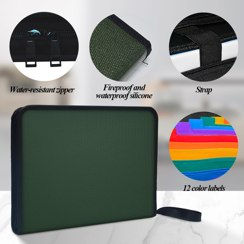 Heat Resistant Expanding File  - Expandable Accordion File Folder 13 Pockets review and price