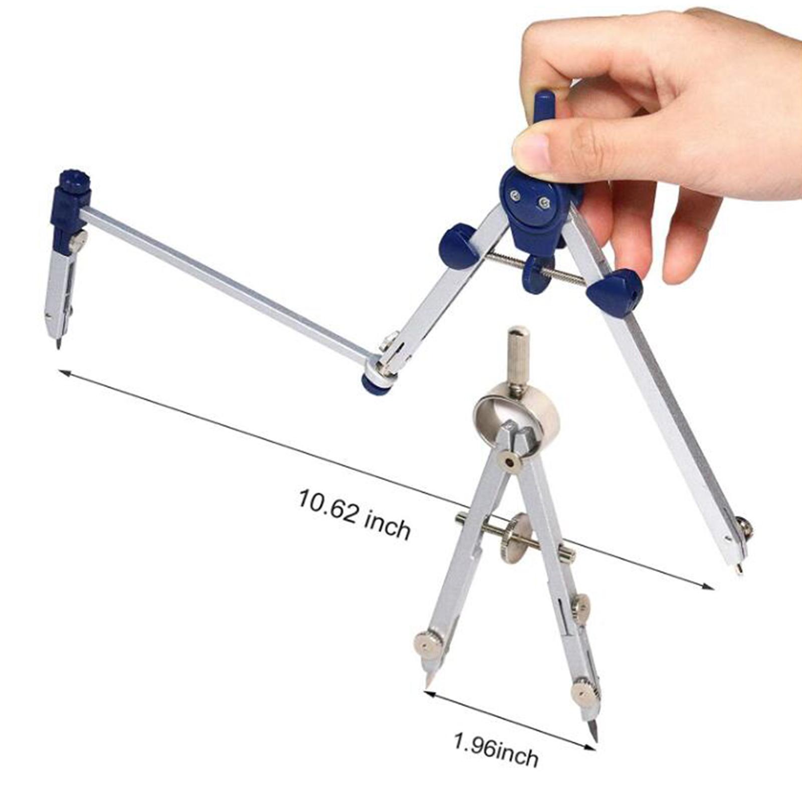 7Pcs/Set Professional with Whe - Math Geometry Set With Compass review and price