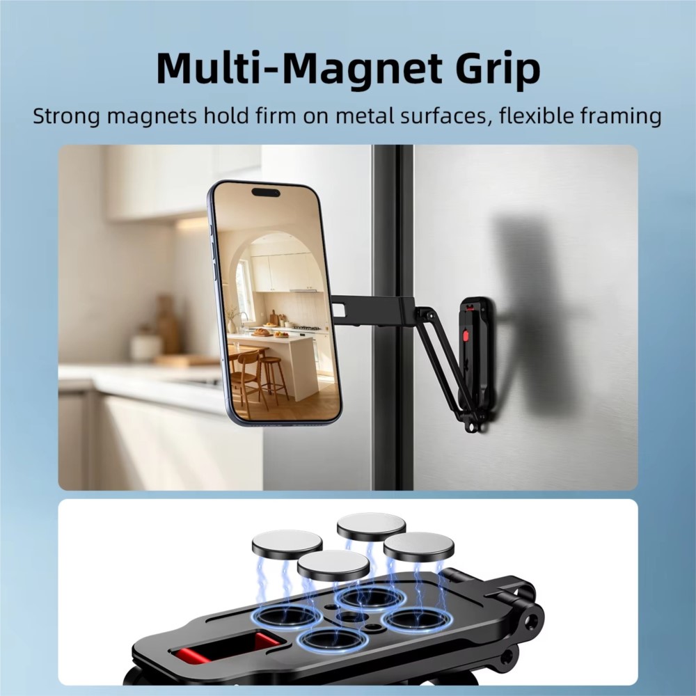 Magnetic Phone Tripod for iPho - Desk Accessories review and price