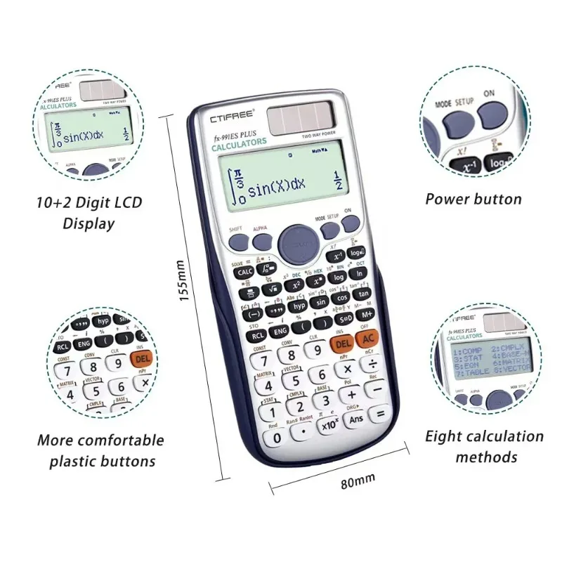 Scientific Calculators Button  - Scientific Calculator For Secondary School review and price